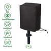 Trailer RV Electric Tongue Jack 600D Protective Cover Universal Camper Jack Cover Waterproof Trailer Accessories Black