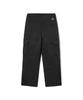 UCLA Unisex Washed Flat-Tuck Cargo Wide Pants [Black] (Uc3Lp20)