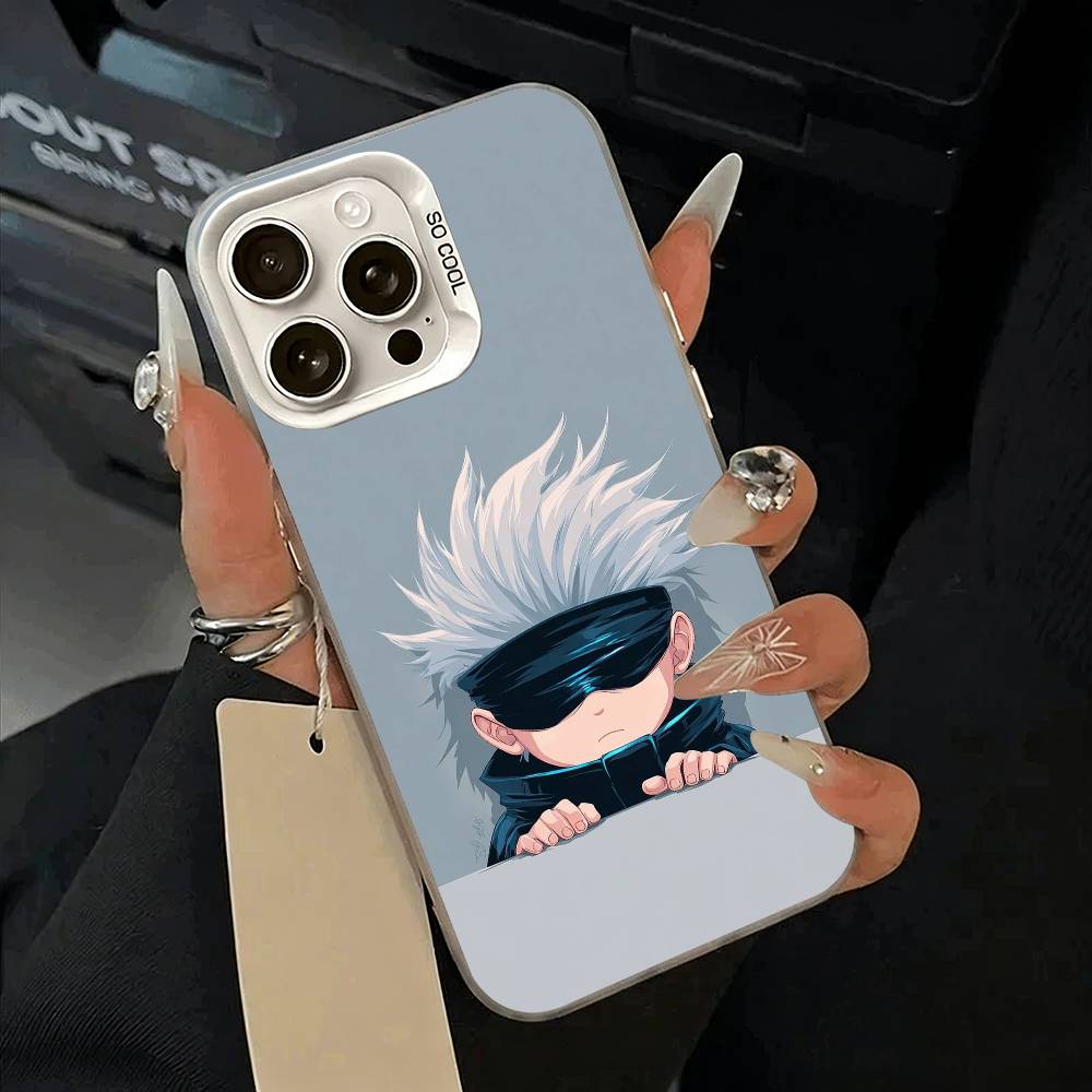Favorite Anime Characters-S-Satoru G-Gojo Phone Case For IPhone 17 Air 16 15 14 13 12 11 Pro Max White Sliver Hard Cover