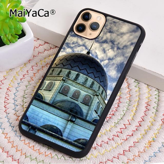 Muslim Mosque Building Colourful Style Phone Case For iPhone 17 Air 16 pro max 15 14 plus 12 13 Shell Cover coque