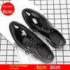 Mens Elevator Shoes 6/8CM Height Increase Invisible Hidden Formal Oxford Derby Leather Dress Shoes for Wedding Business Lace Up