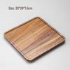 Yuyi Angel Square Walnut Wood Serving Tray