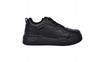Big Star SS274589 - women's black HI-poly platform sneakers