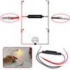 YFFSFDC Motorcycle Motorcycle LED Turn Signal Resistor 10W Anti-Hifra Resistor Canceller Decoder Universal 2pcs