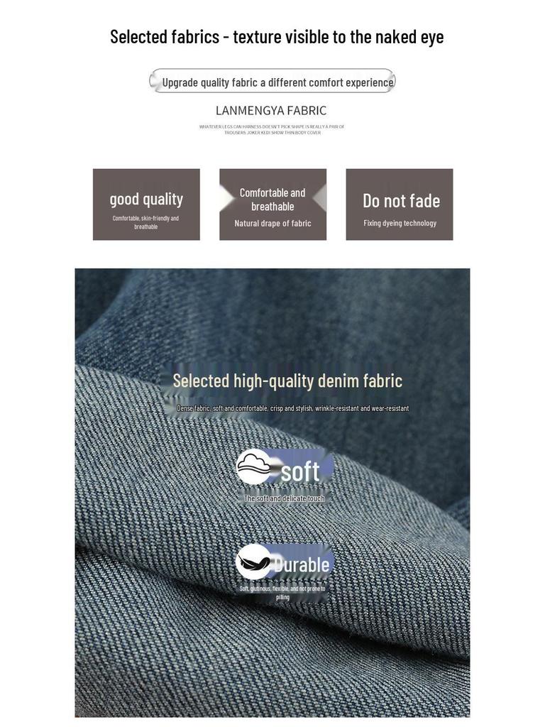 Mädchen Weitbeinige Scimitar-Hose - Frühling/Herbst Koreanischer Stil Cooler Trend