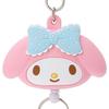 Sanrio My Melody Reel 189472 Face-Shaped Keychain, Pink,
