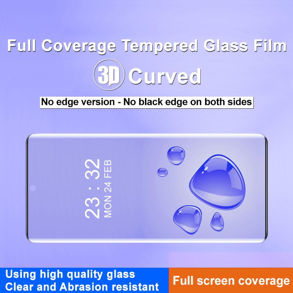 IMAK For OnePlus 12 5G Clear Screen Protector Tempered Glass Film 3D Curved Smooth Touch
