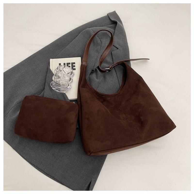 Kbelíková taška Velkokapacitní Jednoramenní Podpažní Tote taška Retro Dojíždění Všestranná taška