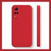 Per Vivo Y33 Custodia Vivo Y31 Y51 Y51A Y51S Y33 Y53S Cover Custodie Antiurto Liquido Silicone Morbido TPU Cover Posteriore per Telefono per Vivo Y33