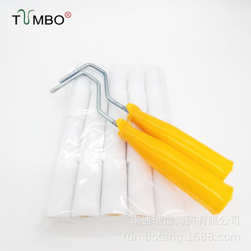 

2-Inch Oil-Based Sponge Roller Brush for Brush-Mark-Free Furniture Touch-Up and Painting 5 Sponge Heads
