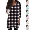 Modisches Damen Top mit V-Ausschnitt, Tasche und Valentinstags-Print, 3/4-Ärmel