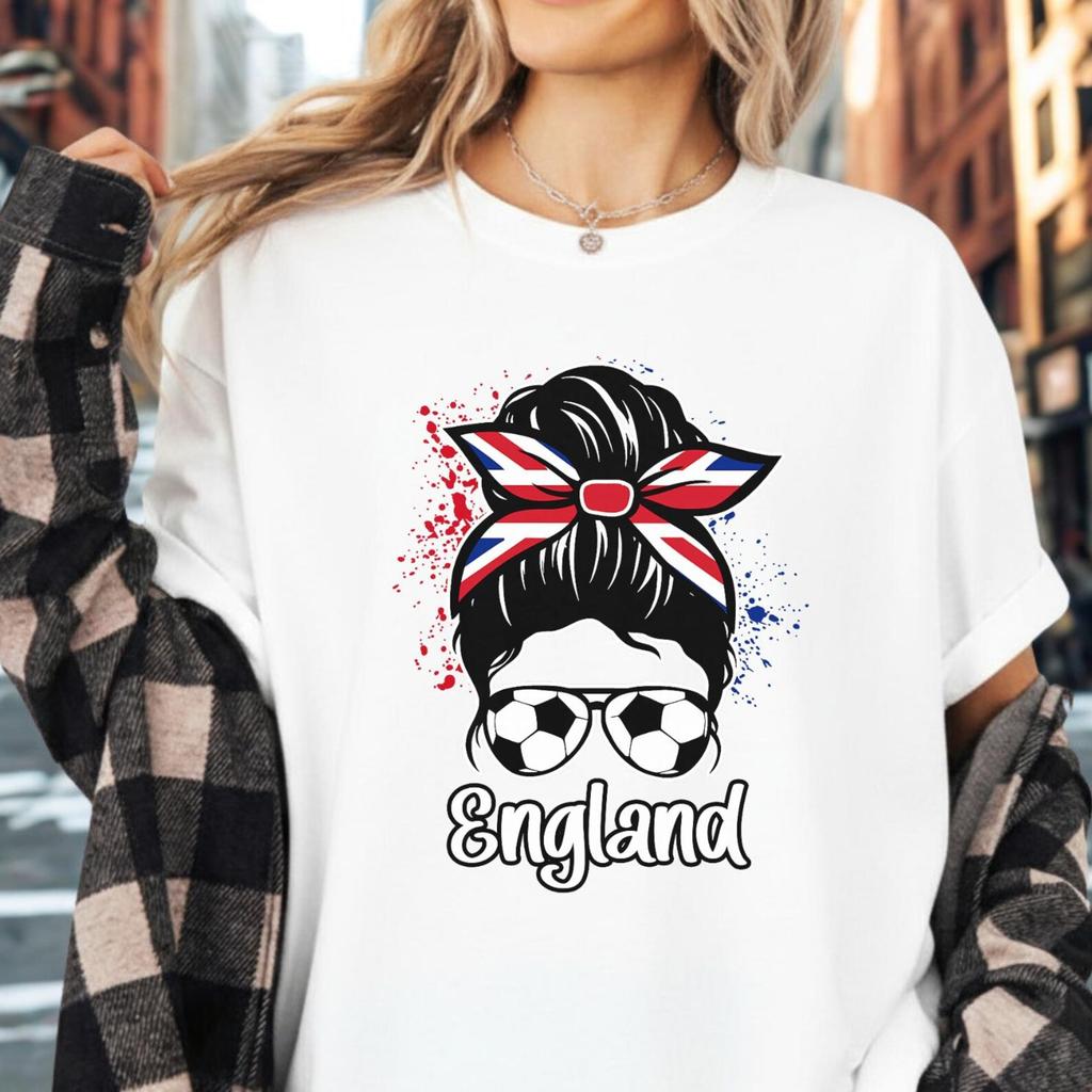 England Football Fan Soccer Shirt, England Flag Football Tee, Three Lions Soccer Supporter T-Shirt, England Game Day Apparel