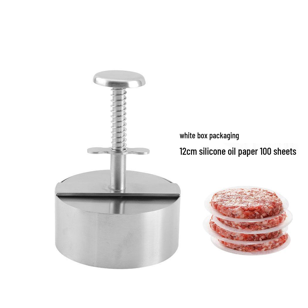 

Ручная форма-пресс для гамбургеров и рисовых шариков из нержавеющей стали 304