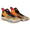 Li Ning CJ-1 McLemore 1 Durable Non-Slip Mid-Top Basketball Shoes Men Sneakers Black Orange ABAR019-25