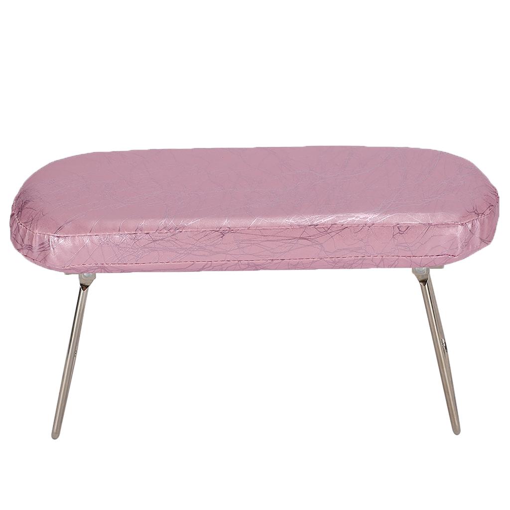 Nail Art Hand Pillow PU Leather Manicure Arm Rest Cushion With Bracket