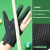 1 Pezzo Guanti da Biliardo Comodi Antiscivolo Snooker Indossare Guanti Dita Aperte Touch Screen Traspiranti e Leggeri Unisex