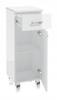 High-Gloss Narrow Free-Standing Bathroom Cabinet Mea