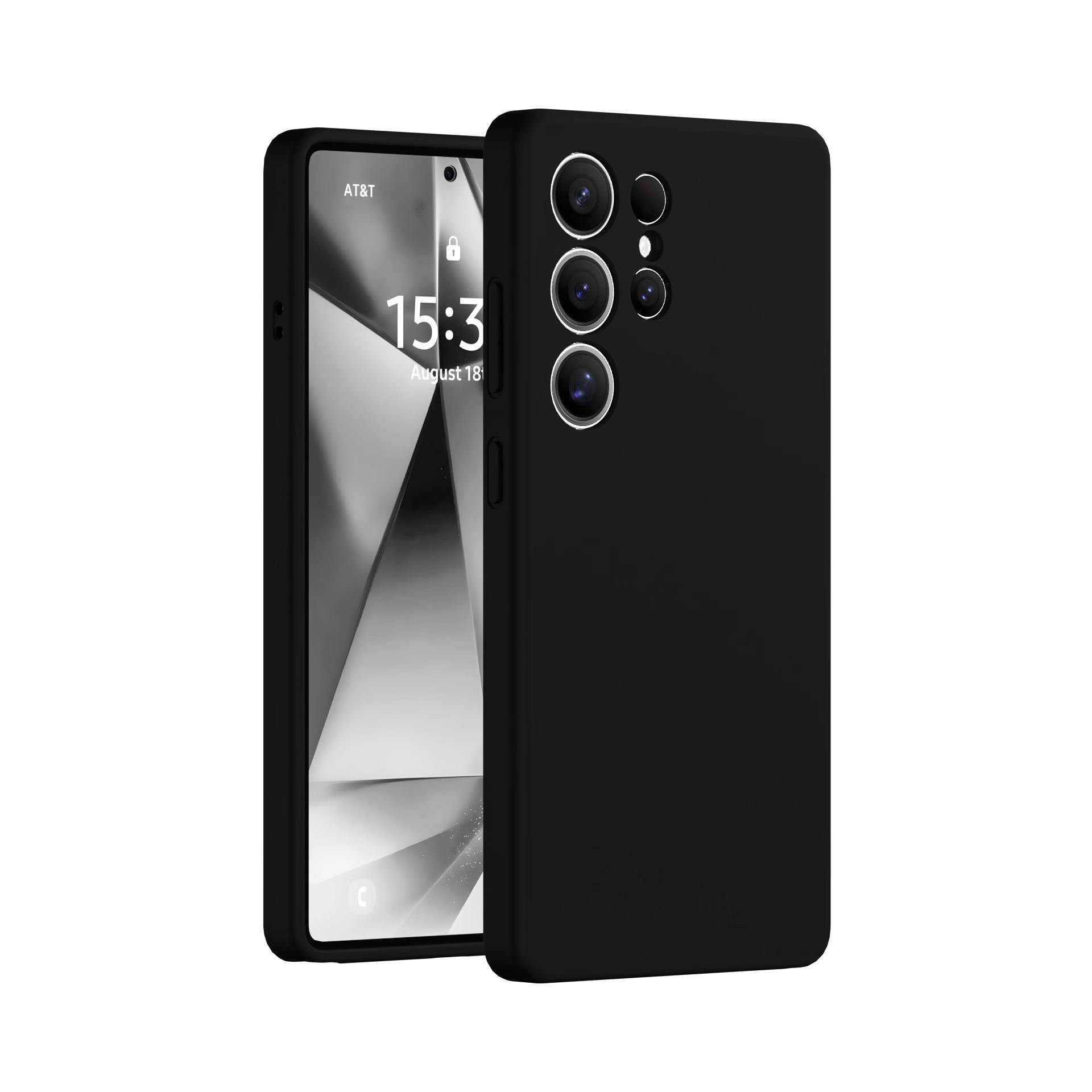 

Suitable for Samsung S25 Ultra Mobile Phone Case True Liquid Silicone S25plus Full Package Anti Fall Ultra Thin S25 Protection Case Samsung S25