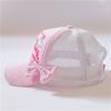 Baby Hat Kids Hat Cap Baseball Cap Sun Hat UV Cut Hat for Girls Children 525 52cm Circumference [LeafIn] (Pink, (Head 52-54cm))