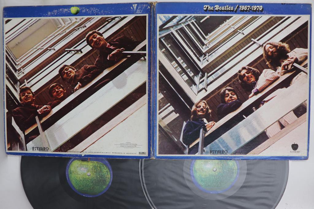 LP Record BEATLES 1967 1970 SLEMB461 APPLE 1978 Mexico Rock Used