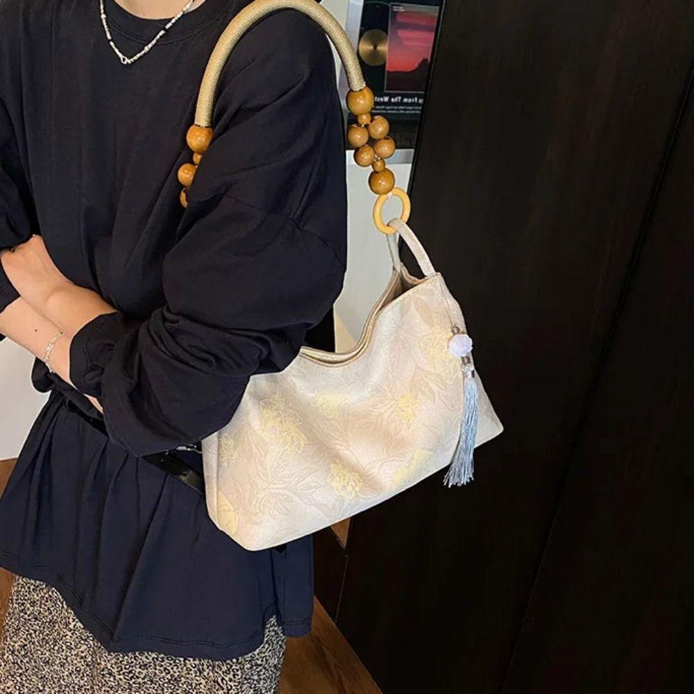 Armpit Bag New Chinese Style Handbag Tassel Pendant Cheongsam Shoulder Bag Party