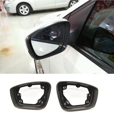 Auto Seite Spiegel Rahmen Halter Für VW POLO Fließheck 2011 2012 2013 Rückspiegel Gehäuse Rahmen Glas Surround Trim