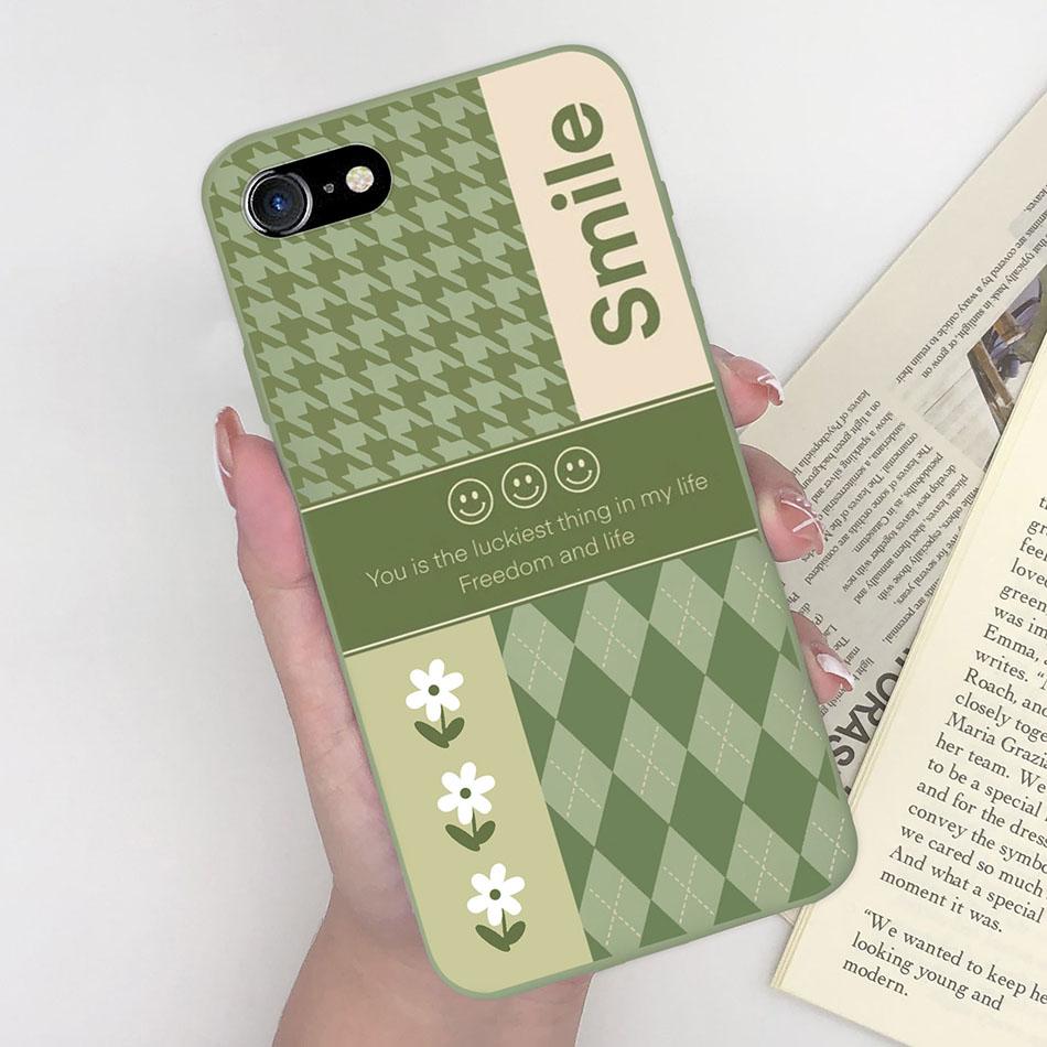 For Apple iPhone 7 8 Plus Back Cover Fashion Pattern Soft Silicone Anti Slip Phone Case For iPhone 7plus 8plus Funda Capa Shell