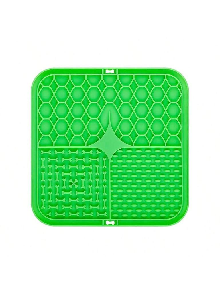 Πιάτο Λιχουδιάς για Κατοικίδια, Πιάτο Αργής Τροφής, Επιφάνεια Λιχουδιάς, Σιλικονούχο Μπολ Επιτραπέζια Σκεύη Αργής Τροφής για Κατοικίδια, Βεντούζα, Επιφάνεια Λιχουδιάς για Σκύλους, Επιφάνεια Αργής Τροφής Αντι-Πνιγμού