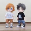 YUYAKESHI Obitsu 11 OB11 Doll Clothes for 11cm Body, GSC Body, Pants, Kimono, Doll Clothes, Overalls, P9 (Dark Blue Pants)