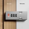 High Security Cabinet Lock Keyless Door Bolt Security Drawer Lock Adjustable Password Mechanism Easy to Install