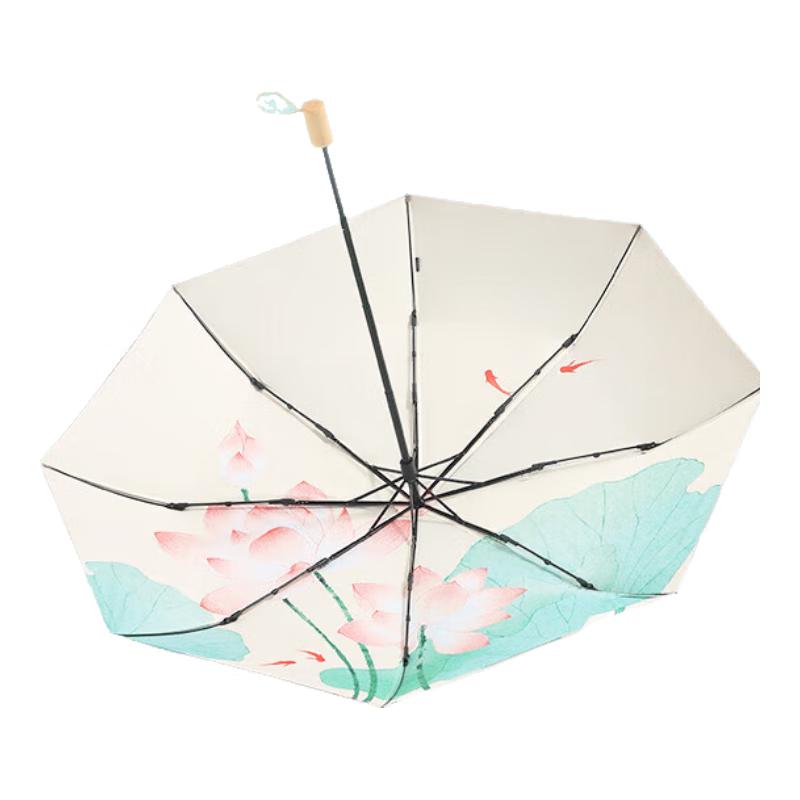 Райский Зонт Двухслойный Складной Зонт с Защитой от УФ-излучения