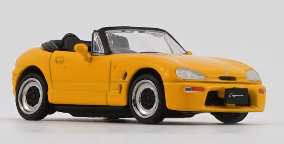 Scherer Designs BM Creations Suzuki Cappuccino Yellow RHD Finished Product 1/64