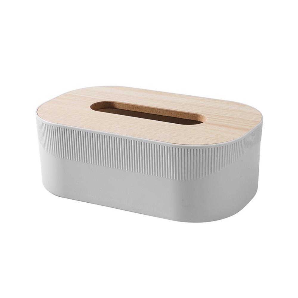 Eco-Friendly Napkin Holder Plastic Paper Storage Box Paper Extraction Case Tissue Box Holder  Home