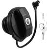 ABLZ-Car Gas Petrol Tank Cover Lock Ide Fuel Tank Cap LR075664 LR032977 For Land Rover Defender 90 110 130 2004-2018