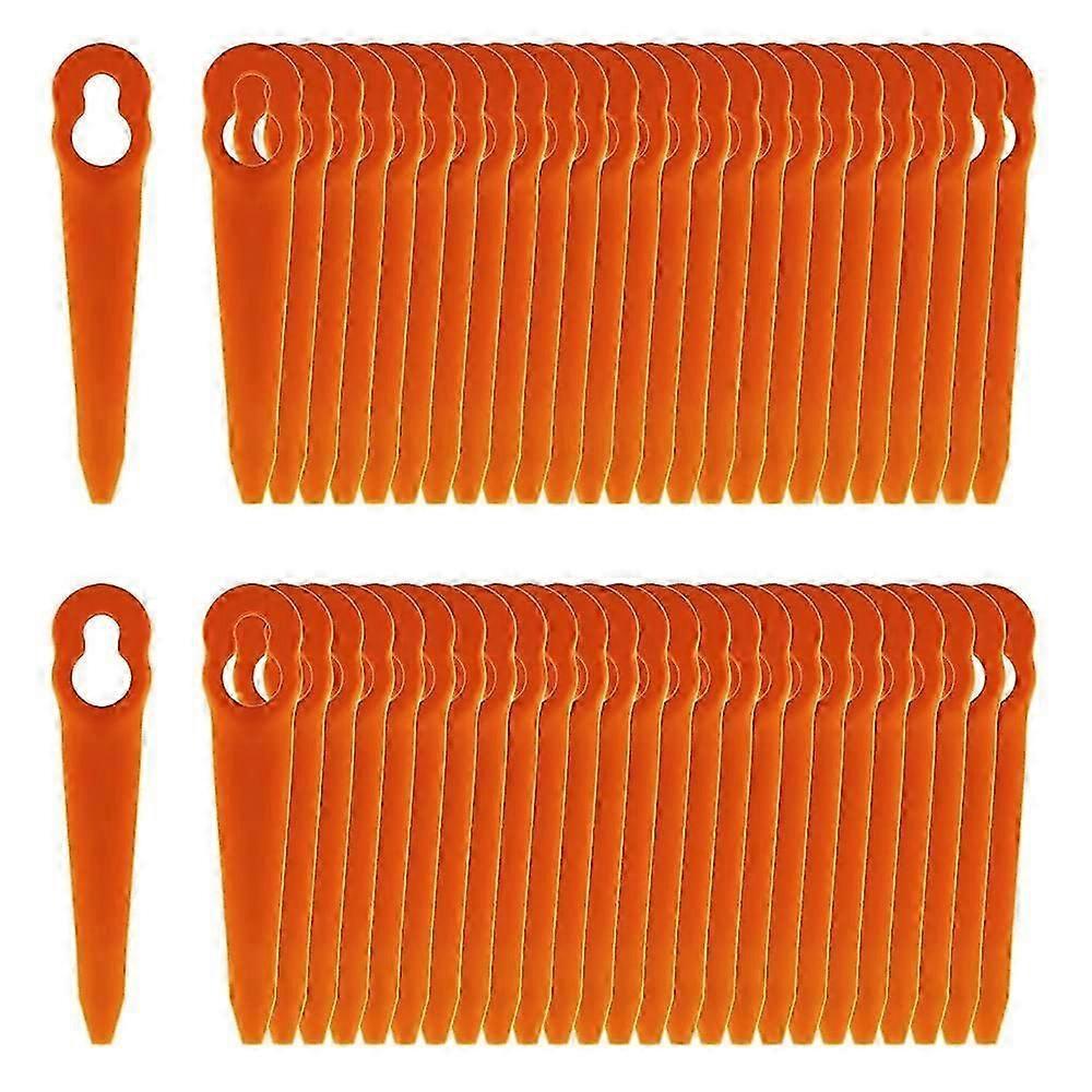 100pcs For Stihl Polycut 2-2 Abs Cutting Blades Lawn Mower Replacement Parts for Durable and High-Performance Grass Cutting with Precision Engineering