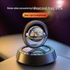 One Road Solar-Powered Rotating Dashboard Air Freshener Ornament for Car Interiors
