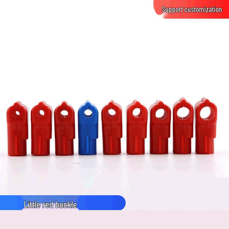 Moufu Anti-theft Red Plastic Display Hook Locks