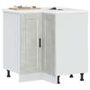 VidaXL Kitchen Corner Cabinet Porto Concrete Grey Engineered Wood 853991