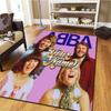 Abba Custom Name Carpet Rug For Living Room Bedroom Home Sofa Decoration Kids Play Nonslip Floor Mat