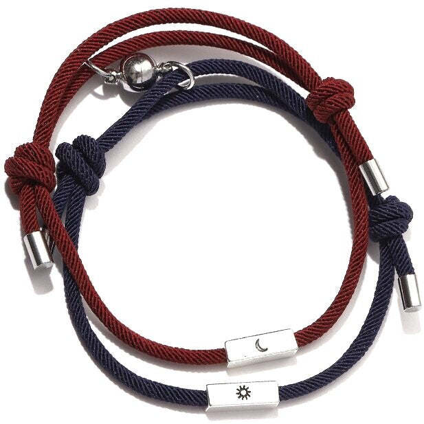 Yunjin Explosive Milan Rope Sun and Moon Couple Bracelet A pair of eachother hand ropes for jewelry