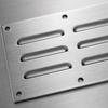 Horizontal Slat Ventilation Panel Surface-Mount for Built-in Barbecue Enclosures