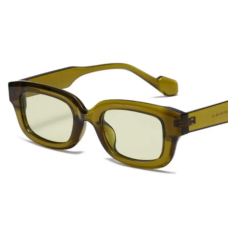 Black Square Sunglasses Women Men Brand Designer Vintage Sun Glasses Female Male Fashion Driving Rectangle Frame Oculos De Sol