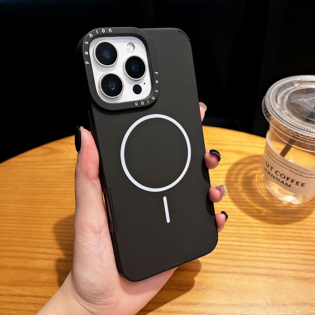 New Liquid Silicone for IPhone 16 Promax Phone Case for Apple 15 Thin Loop Magnetic Anti Drop 14