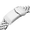 20mm Metal Watch Band Stainless Steel Jubilee 2 Bracelet for Seiko Prospex Speedtimer Solar Chronograph V-Clasp