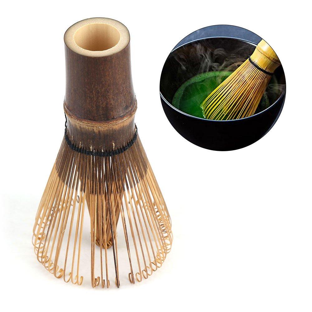 Asixx Chasen, Matcha Whisk, Bamboo Tea Ceremony Utensil, 80-Piece Matcha Whisk, Matcha Whisk