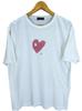 Vintage Japan 45rpm Studio Co Ltd 45rpm Love Heart Shaped Japan 45 Rpm Studio Denime Wear Size Medium White T Shirt 45 Rpm Made In Japan