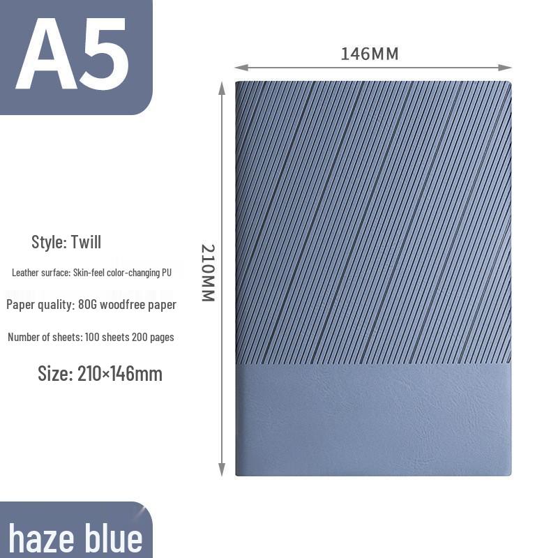 Premium A5 PU Notebook Set – Customizable Logo for Office Meetings