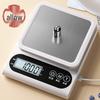 Compact Precision Kitchen Scale: Accurate Electronic Gram Weighing for Household and Food Use