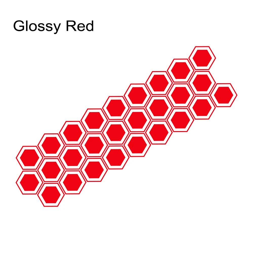 Honeycomb Hexagonal Graphics Car Vinyl Decal Car Body Side Sticker Waterproof Modification Decoration Auto Tuning Accessories