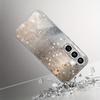 Nuova custodia per telefono placcata oro per Samsung Galaxy S26 Ultra S25 Plus S24 S23 S22 fe vetro temperato Texture artistiche patterns
